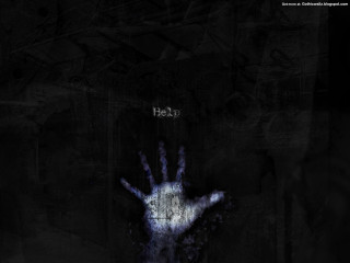 Hand head painted dark room - a hand free wallpaper for desktop