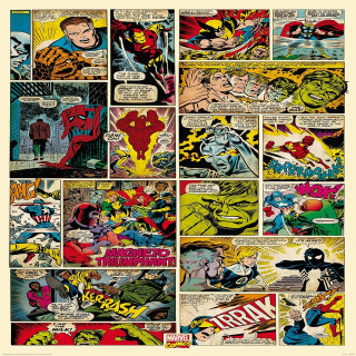 Comic page characters background comics - eduardo paolozzi free wallpaper