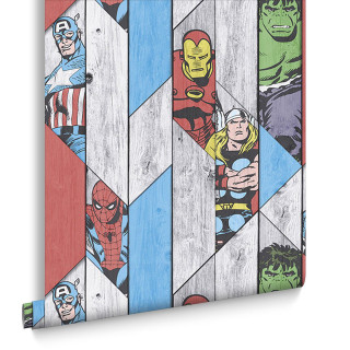 Wooden wall avengers captain america - marvel comic free wallpaper for tablet
