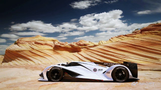 White black car desert mountain - the desert free wallpaper for desktop