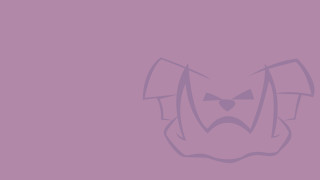 Purple background sad face drawing - the face free wallpaper