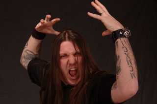 Man long hair tattoos arms - alex petruk ape free wallpaper