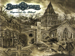 Church cross cemetery background foreground - album cover free wallpaper