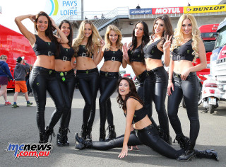 Women black outfits parking lot - charles angrand free wallpaper