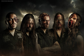 Men blood faces covered group - their face free wallpaper for desktop