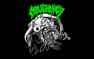 Black green shirt demon face - shirt free wallpaper