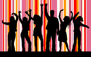 Group people barcode background woman - cheerful free wallpaper for desktop