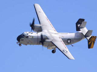 Propeller plane flying blue sky 5 - a propeller free wallpaper