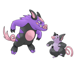 Purple black dragon horns tails - a black dragon free wallpaper