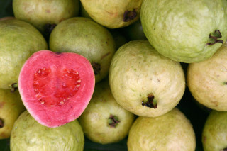 Heart shaped fruit green fruit - a red heart free wallpaper