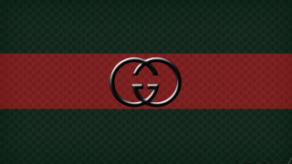 Gucci logo green red background 2 - a red stripe free wallpaper