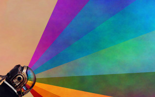 Person camera multicolored background rainbow - buckminster fuller free wallpaper for desktop