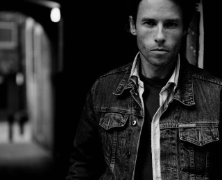 Man denim jacket tie doorway - a doorway free wallpaper