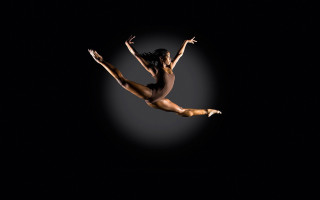Woman ballet move performing dark - chinwe chukwuogoroy free wallpaper