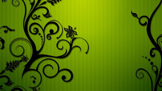 Green background tree leaves side - art green free wallpaper for desktop