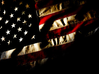 American flag person shadow cellphone - a cell phone in front free wallpaper