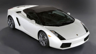 White sports car black top - a black top free wallpaper for desktop