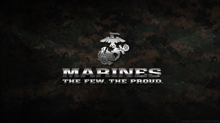 Marine emblem black background the - a marine emblem free wallpaper