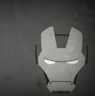 Stylized iron man mask dark - andrew stevovich free wallpaper for tablet