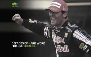 Man red hat smiling inspirational - his fist free wallpaper