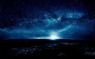Night sky stars bright light 3 - a night sky free wallpaper