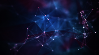 Dark background lines dots pattern 2 - the middle of it free wallpaper