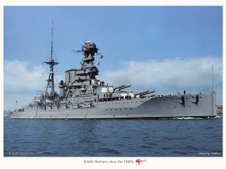 Battleship ocean boat sky water 2 - bartolomeo cesi free wallpaper