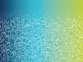 Faces rainbow background group people - a rainbow background free wallpaper for desktop
