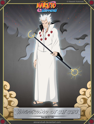 Man white outfit staff sword - a caption below free wallpaper for mobile