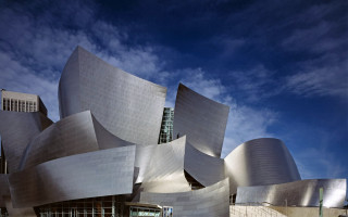 Building windows sky clouds deconstructivism - anish kapoor free wallpaper