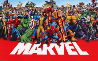 Avengers movie poster crowd characters - alex ross free wallpaper for desktop