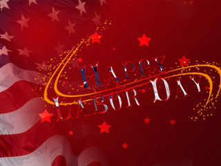 Red white american flag happy - american impressionism free wallpaper