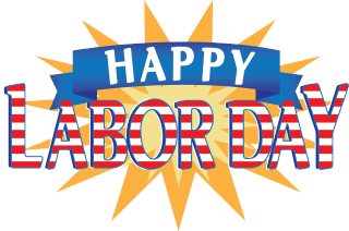 Happy labor day sign sunburst - a sunburst free wallpaper
