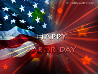 Happy labor day american flag 2 - day free wallpaper