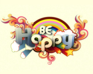 Colorful happy birthday card be - happy free wallpaper