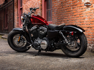 Red motorcycle brick building red - a red motorcycle free wallpaper