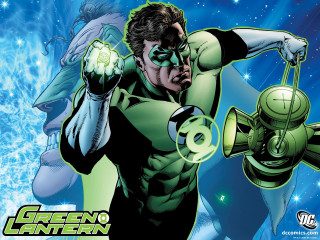 Man green lantern costume holding - a green lantern free wallpaper
