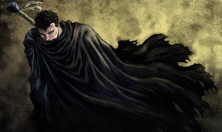 Man sword cloak yellow background - ben templesmith free wallpaper