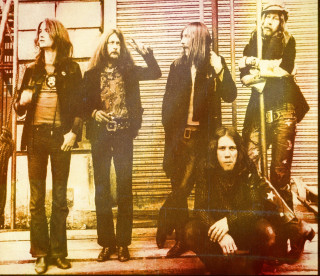 Group people sidewalk building door - a door free wallpaper