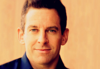 Man blue shirt smiling wood - a wooden wall behind free wallpaper for desktop