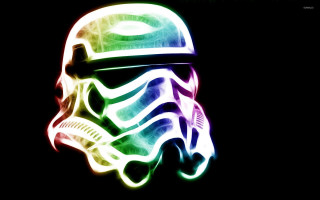 Star wars helmet neon holography - helmet free wallpaper for desktop