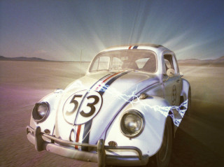 White car desert sunbeam lightning - number free wallpaper for desktop