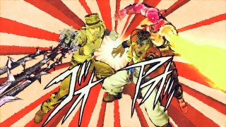 Man knife woman flower yellow - a yellow suit free wallpaper