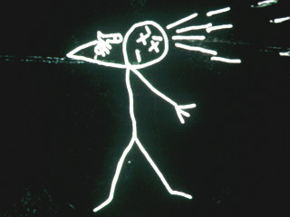 Person knife light shining drawing - david wojnarowicz free wallpaper