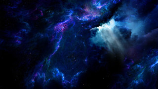 Vast space filled stars clouds - nebula free wallpaper
