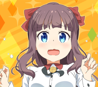 Girl blueeyes bowtie anime sparkle - kyoto animation free wallpaper for tablet