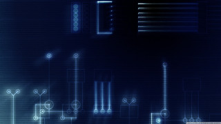 Blue background lights bars lines - blueprint free wallpaper