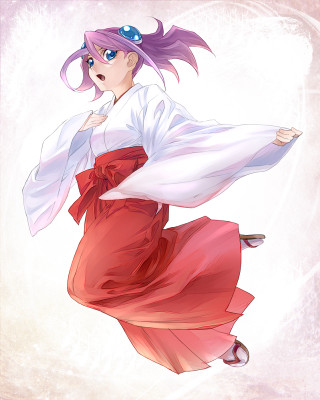 Aliceprin ukiyo e miko kimono - her arm free wallpaper for mobile