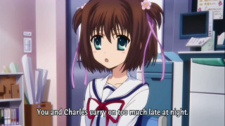 Girl ponytail room desk computer - charlotte harding free wallpaper