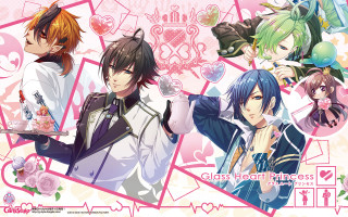 Anime characters tray food cake - a plate free wallpaper